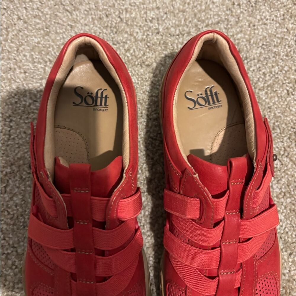 Sofft Seraph Slip On Watermelon Red Comfort Shoes 7.5 - Picture 5 of 8